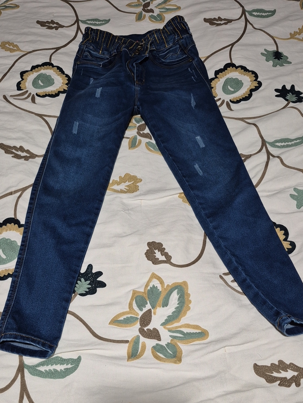 Dark Blue Skinny Stretch Women's Jeans